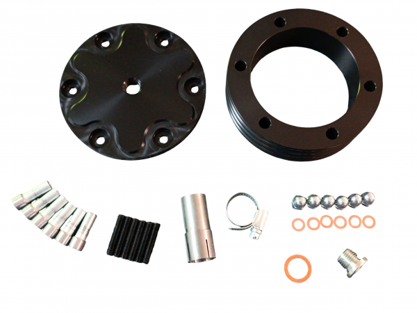 Ölsumpfverlängerung Typ1 Alu CNC schwarz eloxiert